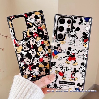 เคสโทรศัพท์มือถือ ซิลิโคนนิ่ม ใส กันกระแทก ลายการ์ตูนมิกกี้เมาส์น่ารัก สําหรับ Samsung S20 S21 S22 S20Ultra S21Ultra S22Ultra S20+ S21+ S22+ Plus