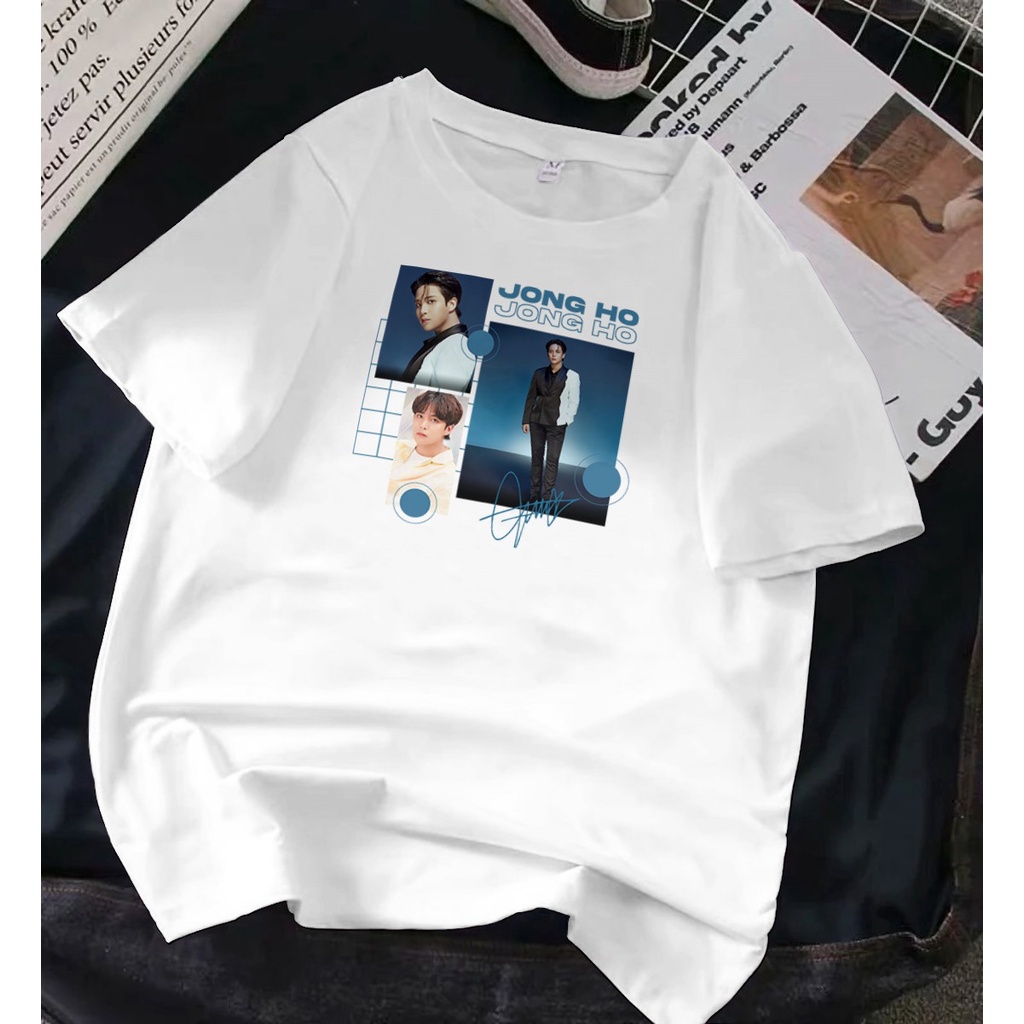 Pretty Savage - เสื้อยืด Oversize Atez Jongho Photo Fever 3