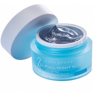 มาส์ก CUTE PRESS 8HR FULL NIGHT SLEEP OVERNIGHT MASK ขนาด 20 กรัม/50กรัม