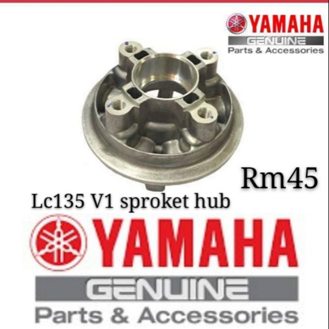 Lc135 V1 sproket hub hly