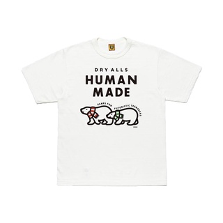 🎅 Human made Christmas limited polar bear cotton round neck short-sleeved T-shirt