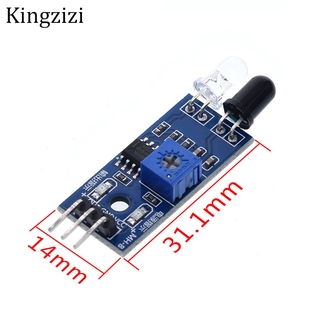 5 ชิ้นโมดูลเซ็นเซอร์อินฟราเรด ir สําหรับ arduino smart car robot 3 - wire สะท้อนแสง