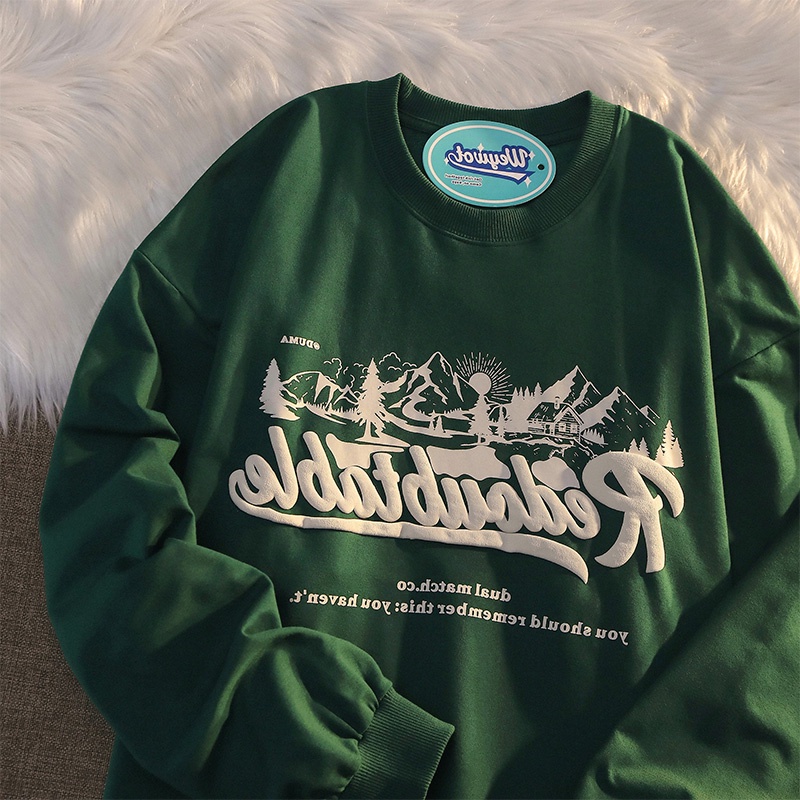 SHINee11 เสื้อกันหนาว แขนยาว ขนาดใหญ่ สไตล์ฮิปฮอป แฟชั่นเรโทร สําหรับผู้หญิง และคู่รัก