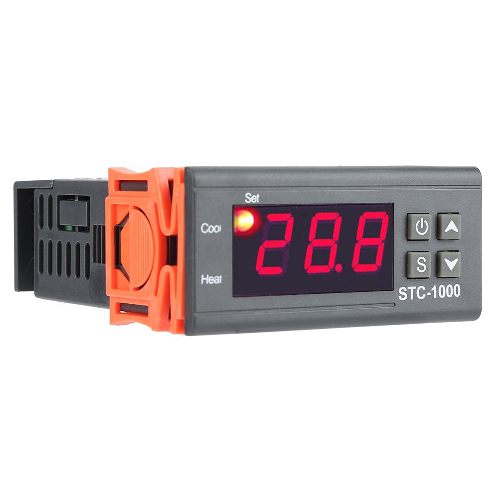 STC-1000 12V/24V/110-220V Digital Temperature Controller Sensor Thermostat Mini