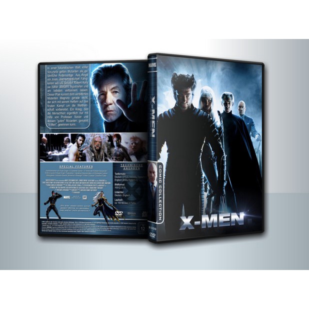 [ DVD Movie มีปก+สกรีนแผ่น-ไม่มีกล่อง ]  X-Men (2000) [ 1 DVD ]