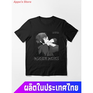 Appes Store COD BSD Bungou Stray Dogs Bungo Stray Dogs ,Osamu Dazai,Anime Gift Essential T-Shirt เสื้อยืดพิมพ์ลาย เสื้อ