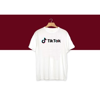 เสื้อยืด TIKTOK ผ้าCOTTONอย่างดี