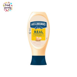 Hellmann’s Real Mayonnaise 430ml เฮลแมนส์ มายองเนส เข้มข้น 430ml