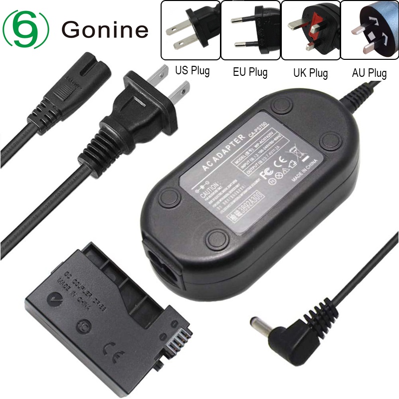 thumbnail image 2 of DSLR Power Supply Replacement AC Power Adapter For Canon DSLR Cameras - Rebel XSi XS T1i 450D 500D 1000D Camera Power Adapter 2 of 11
