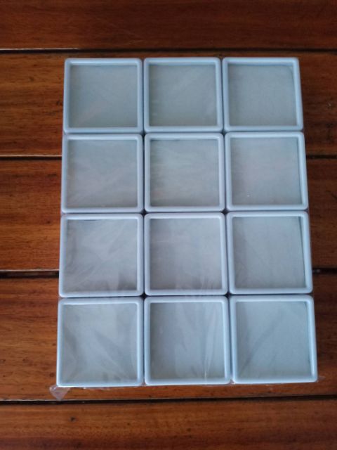 กล่องพลอย 6×6cm ... แบบแพ็ค 12ชิ้น รูปที่ 3