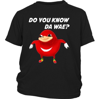 Tee เสื้อวันพีช เสื้อยืด พิมพ์ลาย Do You Know Da Wae Funny Uganda Knuckle สําหรับผู้ชาย และผู้หญิง