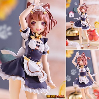 Nekopara เนโกปารา Azuki อาซึกิ อะซูกิ ชุดแม่บ้าน แมวสาวสายโมเอะ มันช์กิ้น Munchkin Cat Maid Dress Figure มังงะ โมเดล