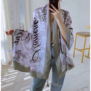🧣ผ้าพันคอ | ผ้าพันคอแฟชั่น | ผ้าคลุมไหล่ | โบฮีเมียน🍂