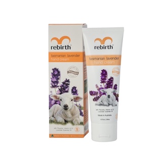 Rebirth Placenta Tasmanian Lavender Hand Cream 75g.