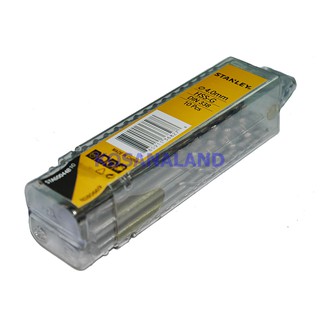 Stanley ดอกสว่านเจาะเหล็ก HSS-G ( ขนาด 1 - 7.5 มม.) (แพ็คละ 10 อัน)  (HSS Drill Bit)