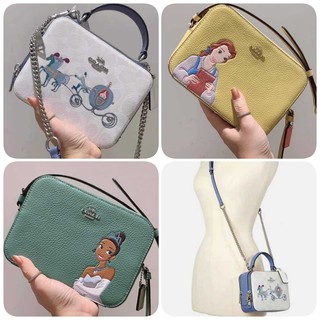 กระเป๋า Princess of Disney รูปทรง Cross Body สายปรับระดับได้ h ลายเจ้าหญิงดิสนีย์