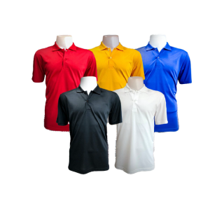 โปรโมชั่น : Victory เสื้อคอปก ทอลาย ผ้าไมโคร รุ่น L-025