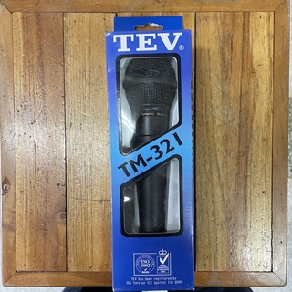 ไมค์สาย TEV TM321 ไมค์ราคาถูก ไมโครโฟนสาย ยาว3เมตร(สายติดมากับไมค์เลย)