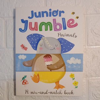 Junior jumble anumals (board book )