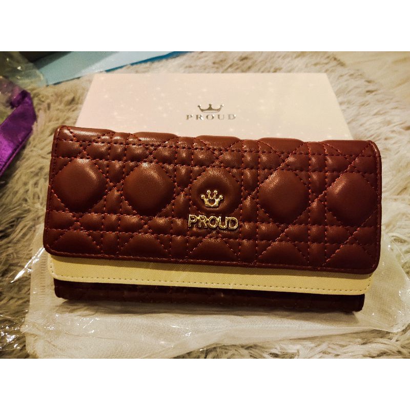 🎀พร้อมส่ง🎀 กระเป๋าสตางค์ PROUD 🎉