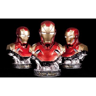 [ส่งฟรี] โมเดล Avenger Iron man mk46 วัสดุ เรซิ่น สูง 36cm รุ่นเปิดไฟที่ตาได้