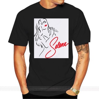 เสื้อยืดแขนสั้น ผ้าฝ้าย พิมพ์ลาย Selena Quintanilla แฟชั่นฤดูร้อน สําหรับผู้ชาย CDgipe76AAicgm41