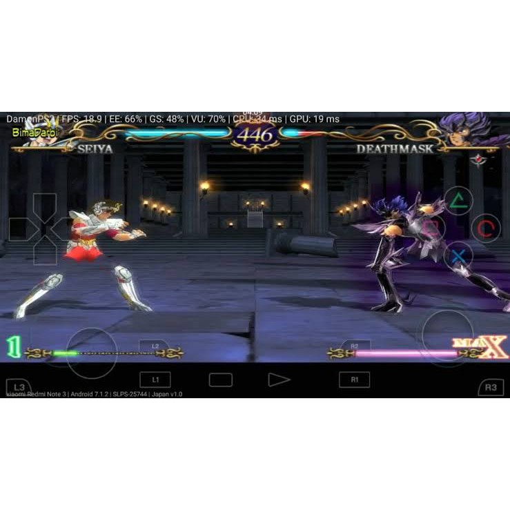 Ps2 เกมส์ Saint seiya : The Hades