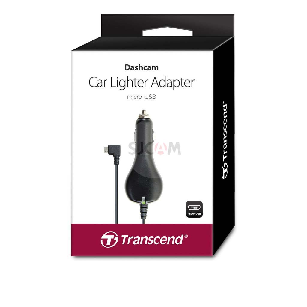 Transcend Car Lighter Adpater for DrivePro Micro-USB 4 เมตร : รับประกัน 1 ปี -มีใบกำกับภาษี-TS-DPL2