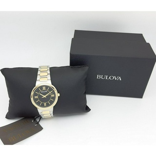 นาฬิกา BULOVA WOMENS 98L285 QUARTZ พร้อมกล่อง (ใหม่)