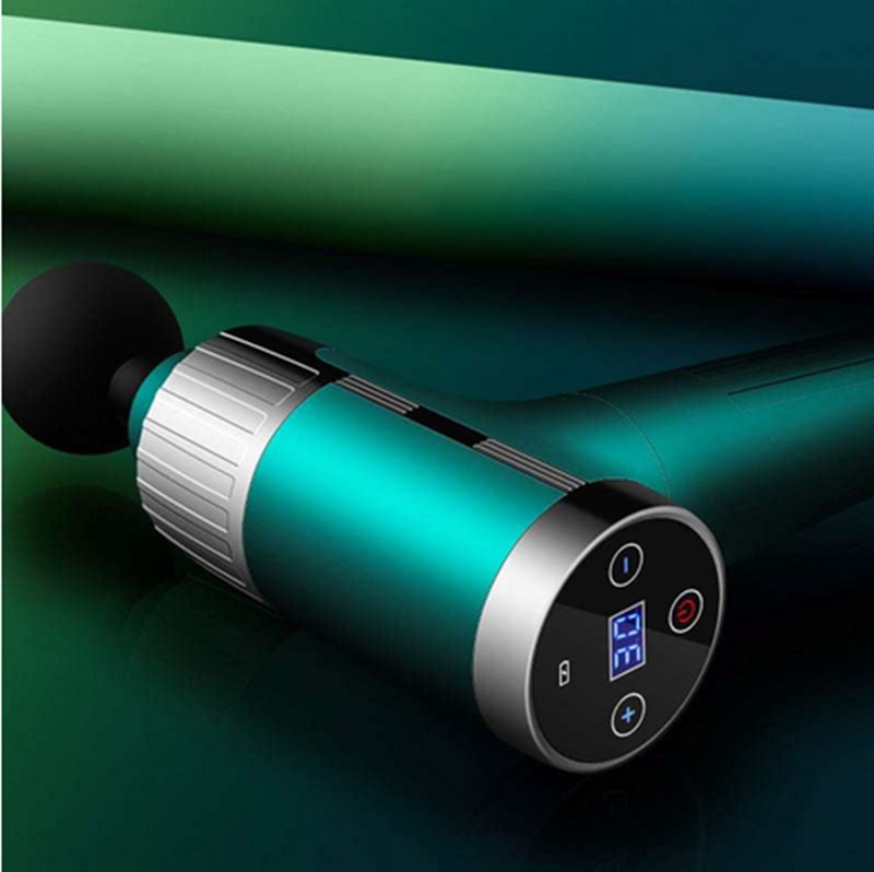 COD2020 Youmay LCD Display Massage Gun Rechargeable Muscle Stimulator