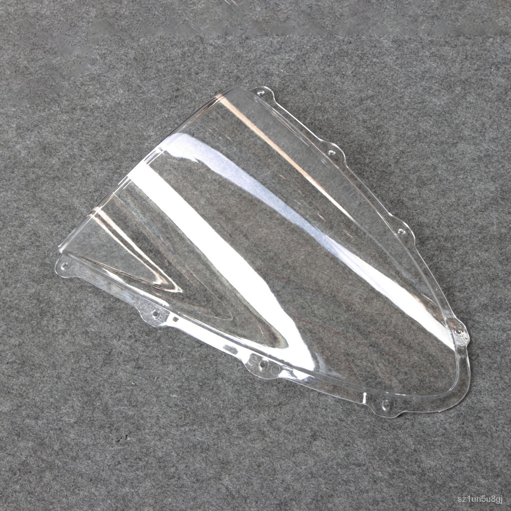 Kawasaki Z650 Windshield ABS Smoke Black Double Bubble