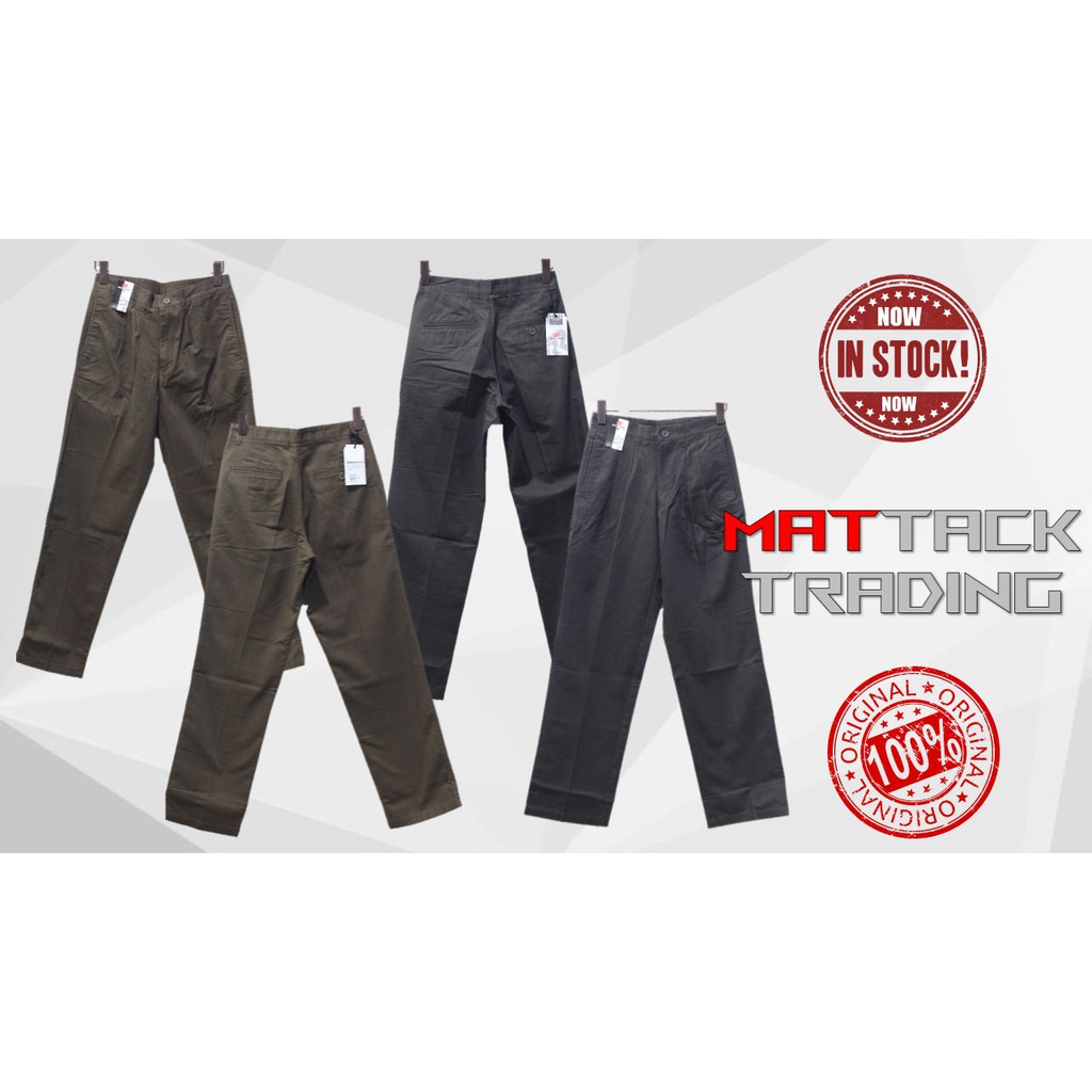 BRUCE MEN COTTON SLACK PANTS