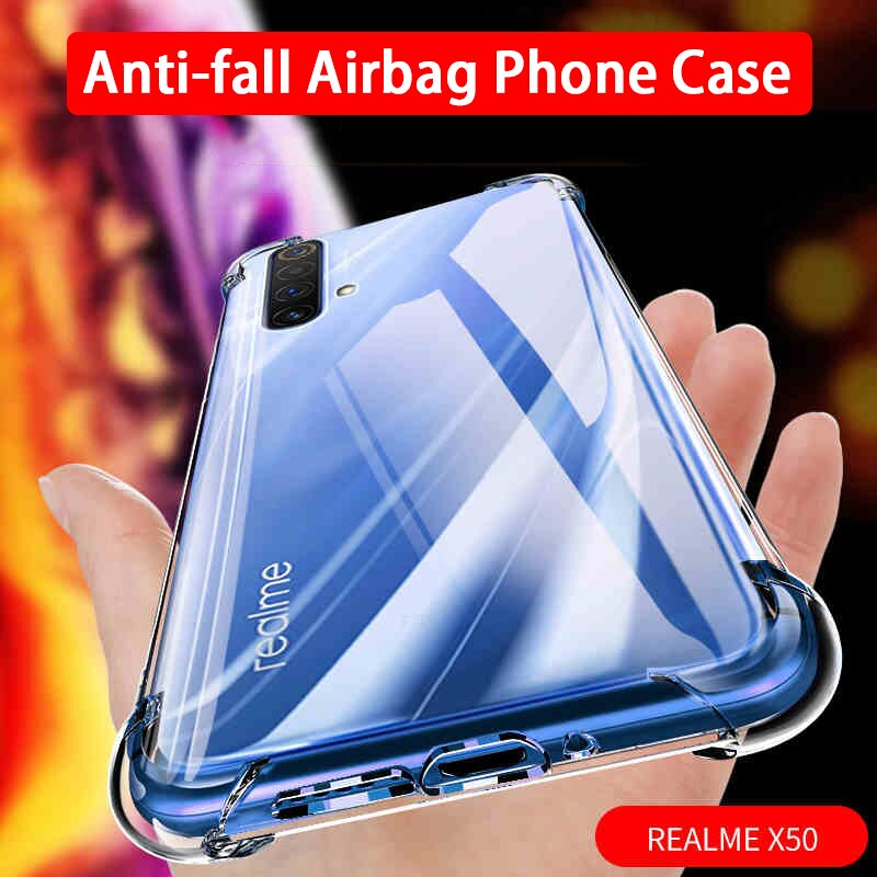 Realme C1 C3 C2 C11 XT X2 2Pro 3 3Pro C15 C17 5 5S 6i 5i 5Pro Q 6 6S 6Pro X50 X50Pro Anti-fall โทรศั