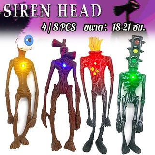 🛸พร้อมส่ง🛸 ตุ๊กตาอะนิเมะ siren head ไซเรน มีไฟ เฮด ไซเรนเฮดหัวลำโพง ของเล่นเด็ก