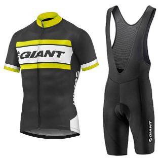 Giant Pro ชุดเสื้อแขนสั้น สําหรับขี่จักรยานเสือภูเขา