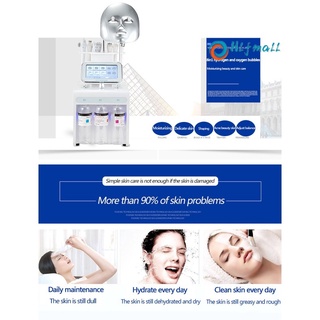 Oxygen Small Bubble 8 in1 Water Dermabrasion Machine Facial Spa Hydrogen Oxygen Beauty Machine AI3G