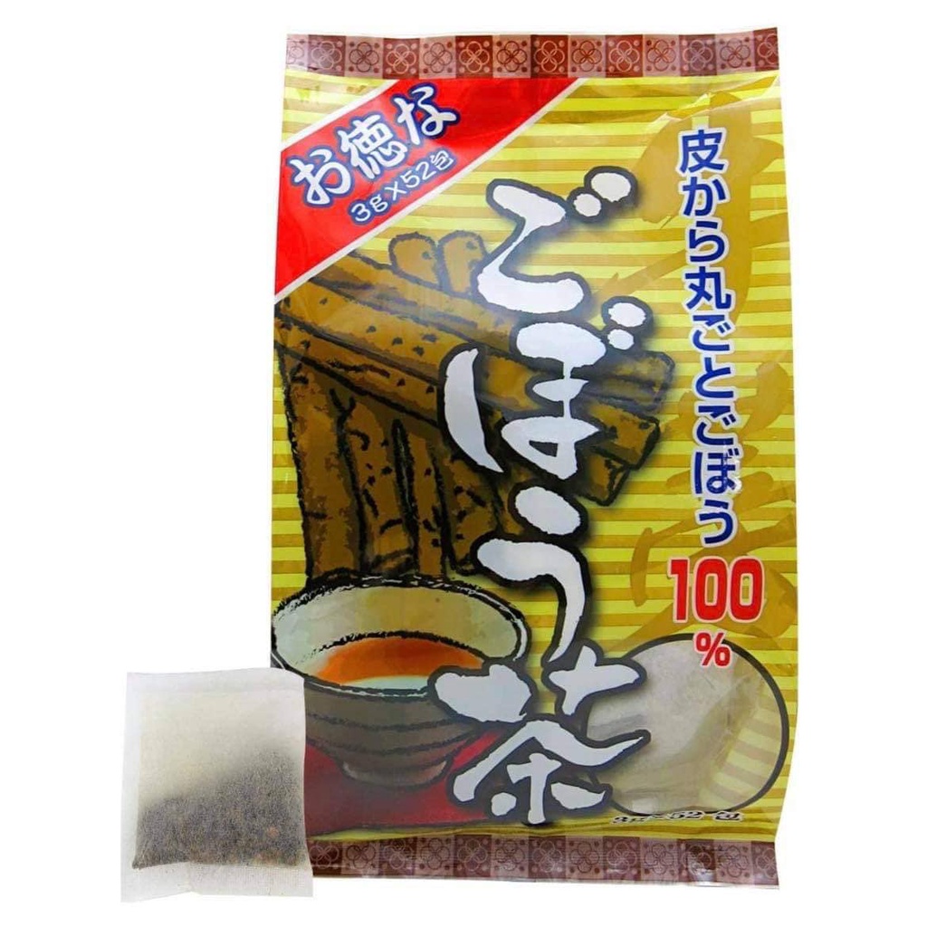 (Pre Order)Yuuki Pharmaceutical Economical Burbow Tea 26-52 Day Supply 0.1 oz (3 g) x 52 Packs.ชาไร้