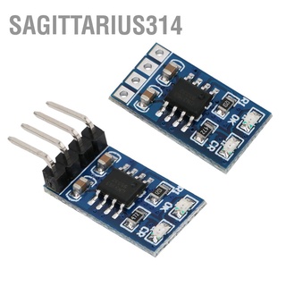 Sagittarius314 👍โมดูลควบคุมการเก็บประจุแบตเตอรี่ลิเธียมลิเธียม 1A 4.2V 3.7V 18650 Lipo