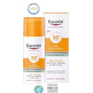 [Exp.2024]Eucerin Sun Gel-Creme Oil Control dry touch 50ml