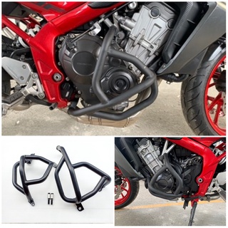 แคชบาร์,กันล้มเครื่อง CB 650F ปี2013-2018, CB650R ปี 2019-2021 วัสดุเหล็กหนาแข็งแรงทนทาน ทำสีพาวเดอร์โค้ชอย่างดี