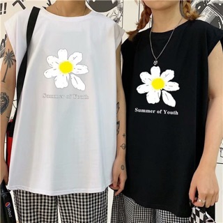 พร้อมส่ง🧡🧡เสื้อแขนกุดรุ่นหลวม。F3