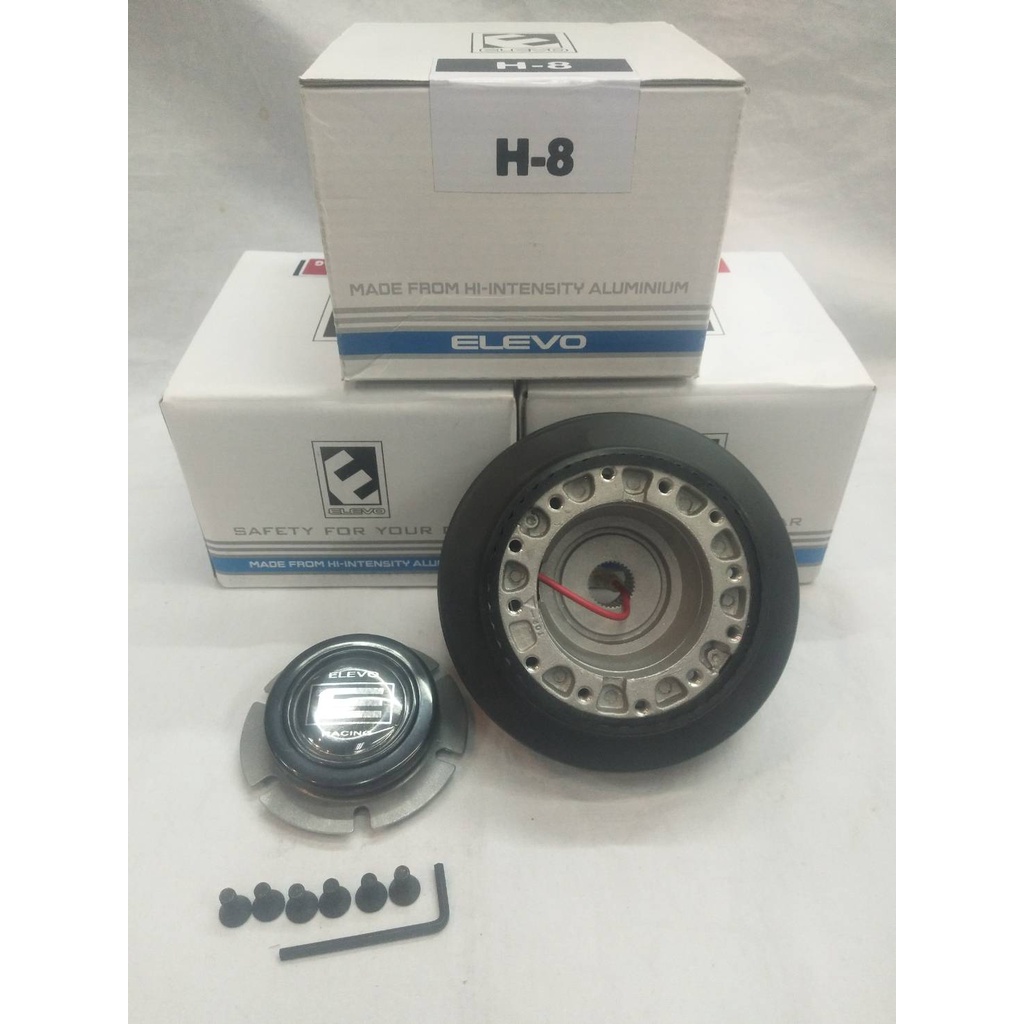 คอพวงมาลัยแต่งคอบางใหญ่ ( HONDA ) ระหัด H-8 สำหรับรุ่นเก๋ง Accord 95-97(ไฟทำย2ก่อน), Accord 98-2003,