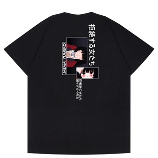 [COD]เสื้อยืด พิมพ์ลายการ์ตูนอนิเมะ Kakegurui Yumeko Jabami สไตล์ญี่ปุ่น สําหรับผู้ชาย