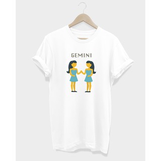 เสื้อยืด 12 ราศี Gemini (ราศีเมถุน)