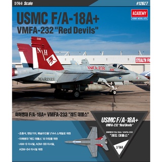 Academy 12627 USMC F/A-18A+ VMFA-232 "RED DEVILS" [1/144]