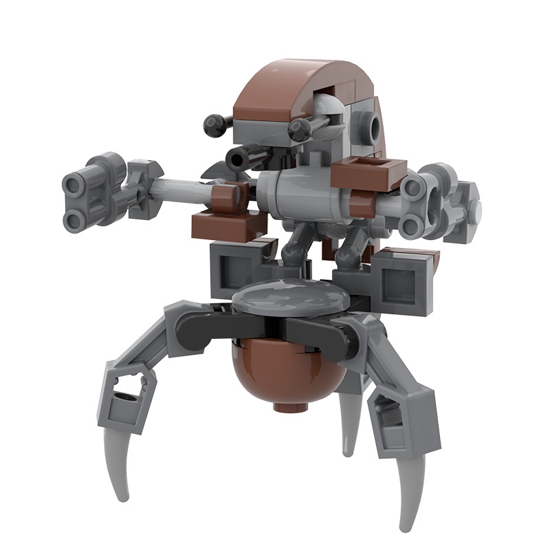 【Star Wars】บล็อกตัวต่อเลโก้ MOC-44416 Destroyer Droid Droideka BuildMOC ของเล่นสําหรับเด็ก
