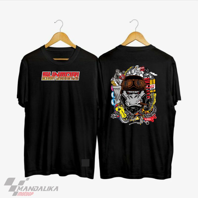 เสื้อยืด distro sunday morning ride พรีเมี่ยม