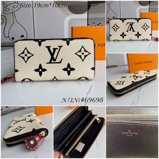 กระเป๋าสตางค์ใบยาวซิปรอบ Louis vuitton Hi end พร้อมส่ง