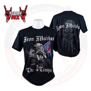 เสื้อวง IRON MAIDEN ลิขสิทธิ์แท้100% ลาย Sketched Trooper (มีสกรีนหลัง)