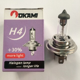 (พร้อมส่ง) หลอดไฟ H4 24V 75/70W